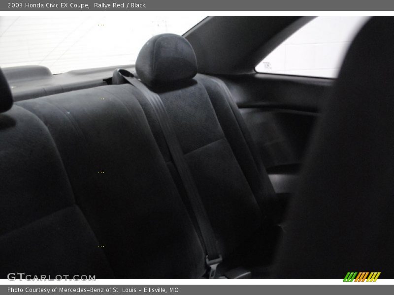Rallye Red / Black 2003 Honda Civic EX Coupe