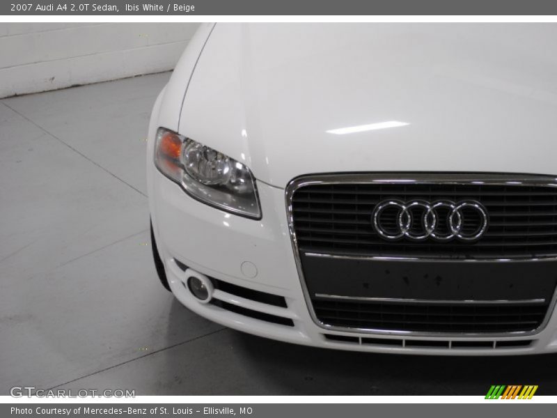 Ibis White / Beige 2007 Audi A4 2.0T Sedan