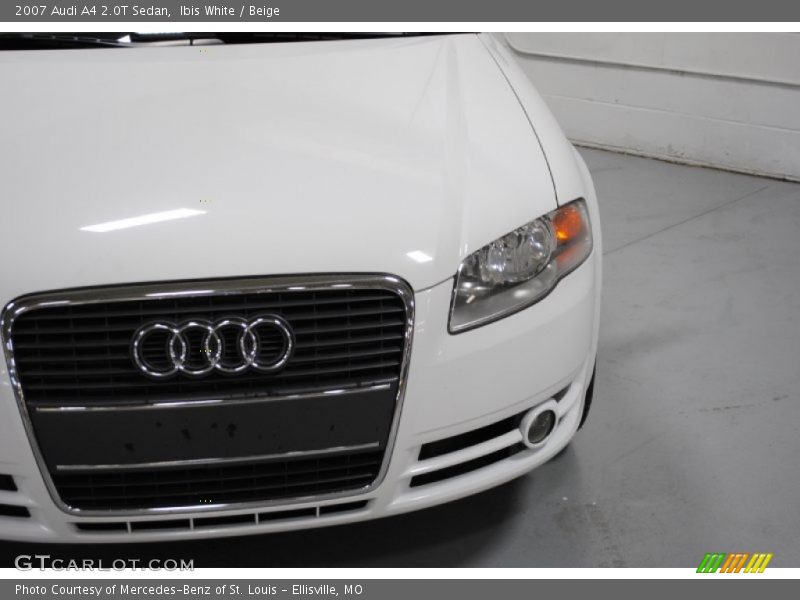 Ibis White / Beige 2007 Audi A4 2.0T Sedan