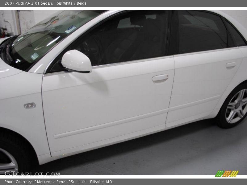 Ibis White / Beige 2007 Audi A4 2.0T Sedan