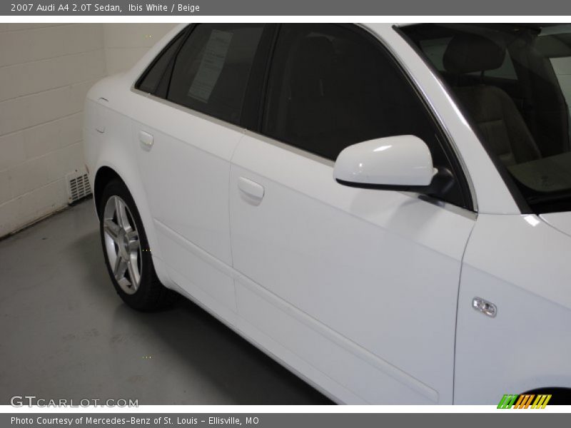 Ibis White / Beige 2007 Audi A4 2.0T Sedan