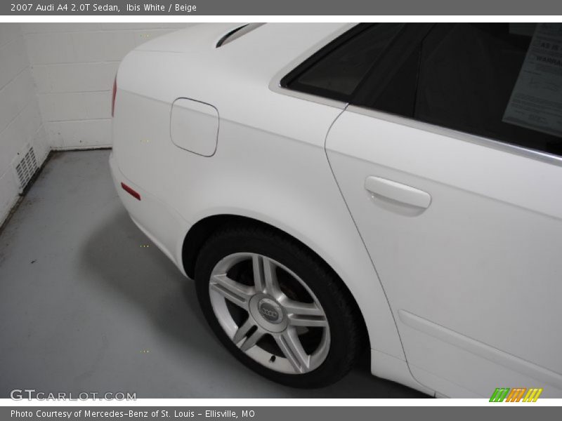 Ibis White / Beige 2007 Audi A4 2.0T Sedan