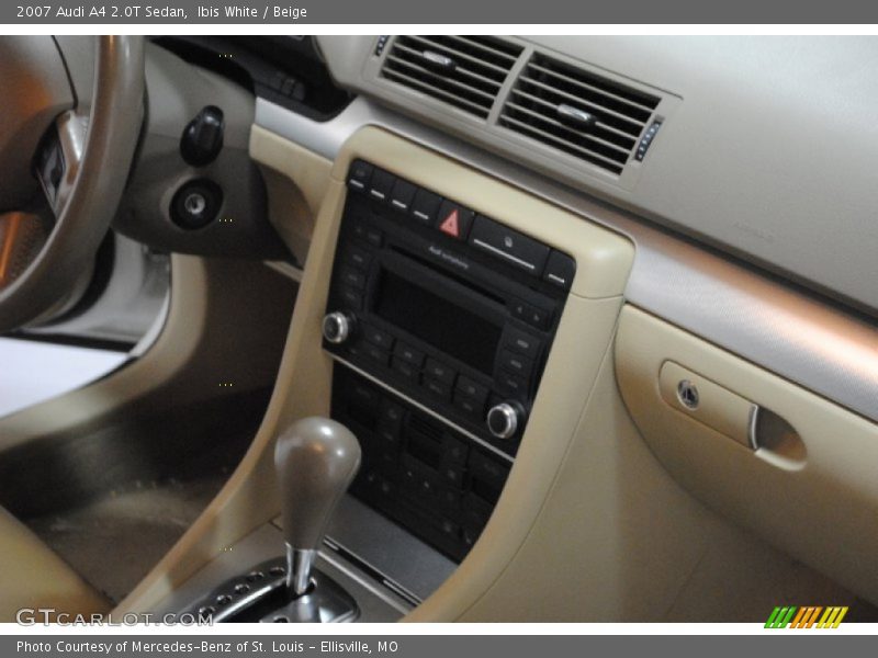 Ibis White / Beige 2007 Audi A4 2.0T Sedan