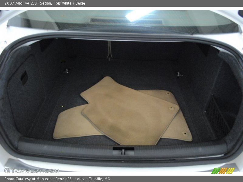 Ibis White / Beige 2007 Audi A4 2.0T Sedan