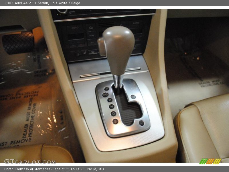 Ibis White / Beige 2007 Audi A4 2.0T Sedan