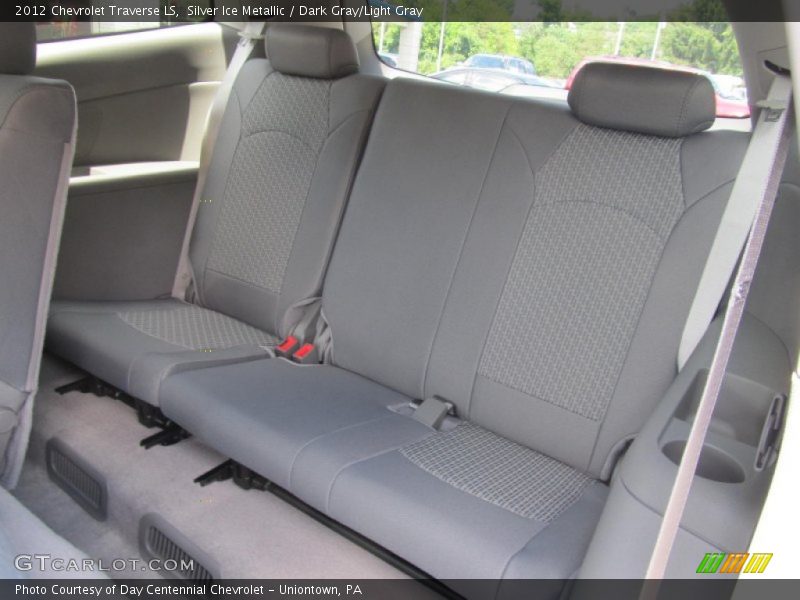 Silver Ice Metallic / Dark Gray/Light Gray 2012 Chevrolet Traverse LS