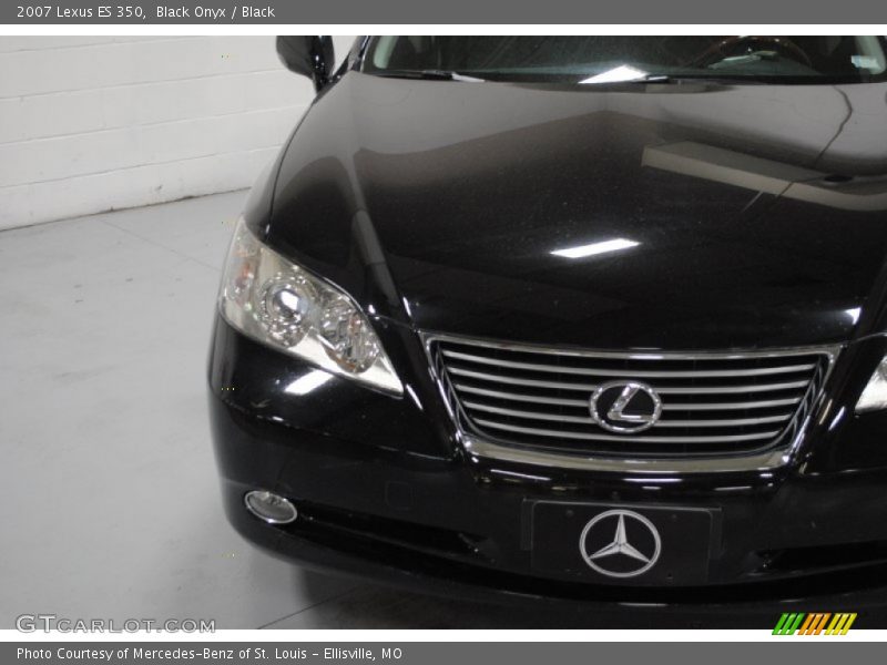 Black Onyx / Black 2007 Lexus ES 350