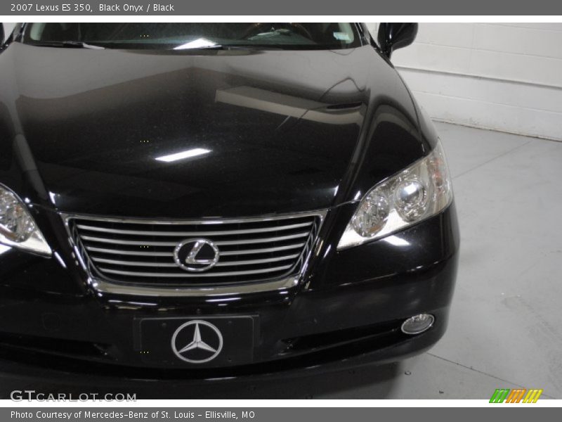 Black Onyx / Black 2007 Lexus ES 350