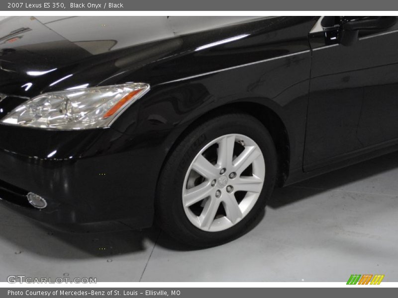 Black Onyx / Black 2007 Lexus ES 350