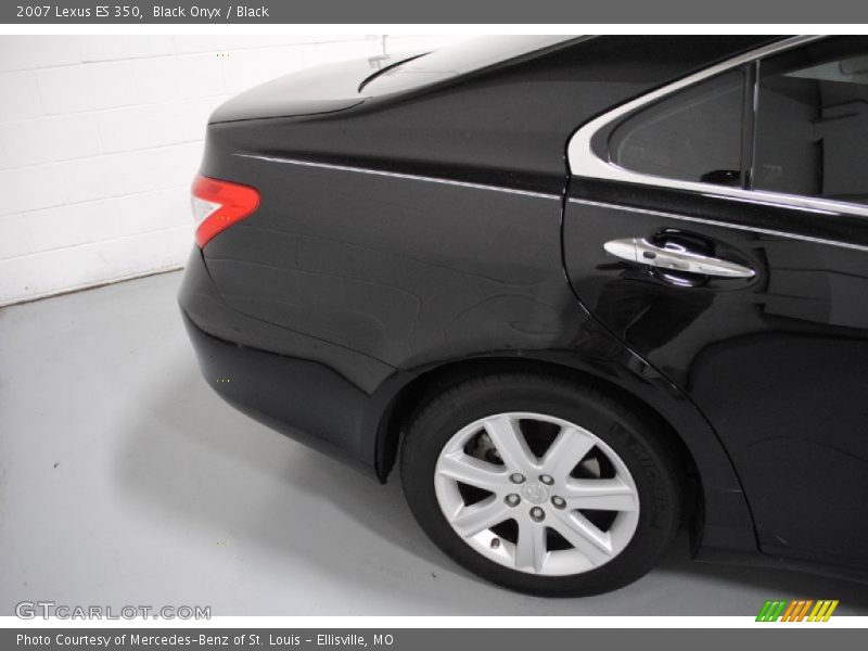 Black Onyx / Black 2007 Lexus ES 350