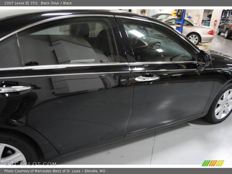 Black Onyx / Black 2007 Lexus ES 350