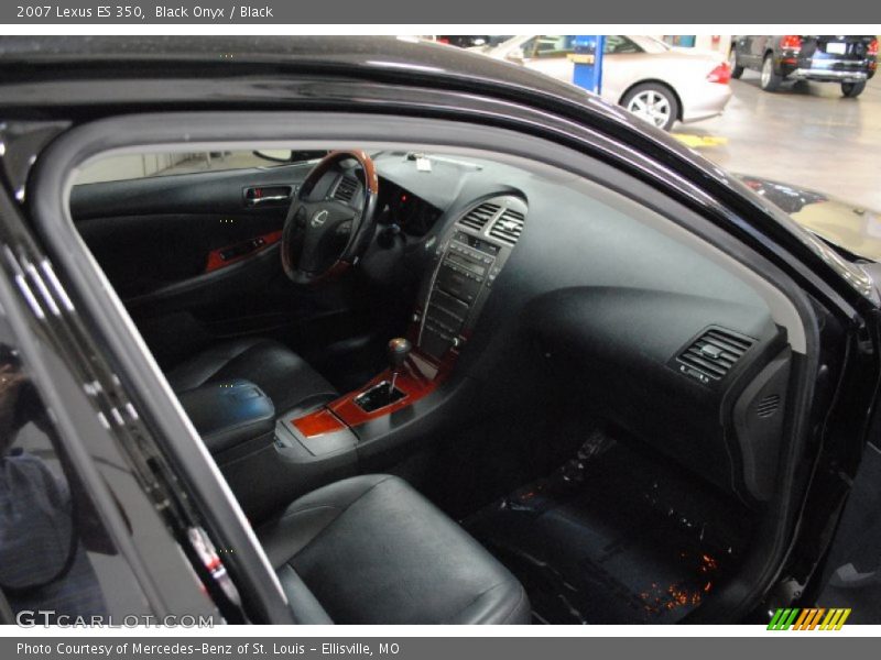 Black Onyx / Black 2007 Lexus ES 350
