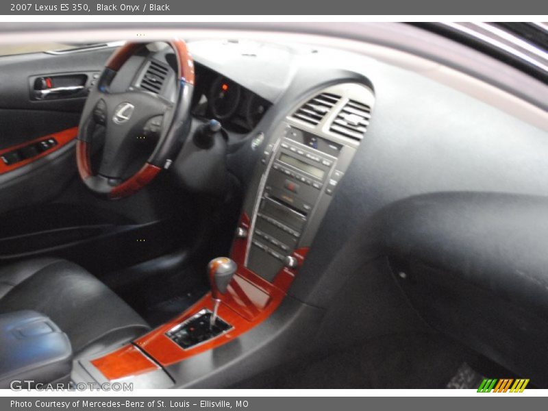 Black Onyx / Black 2007 Lexus ES 350