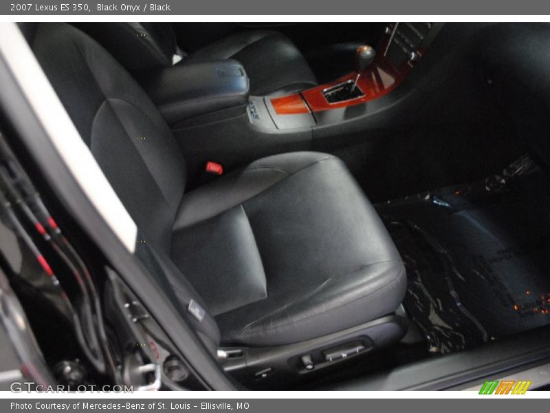 Black Onyx / Black 2007 Lexus ES 350