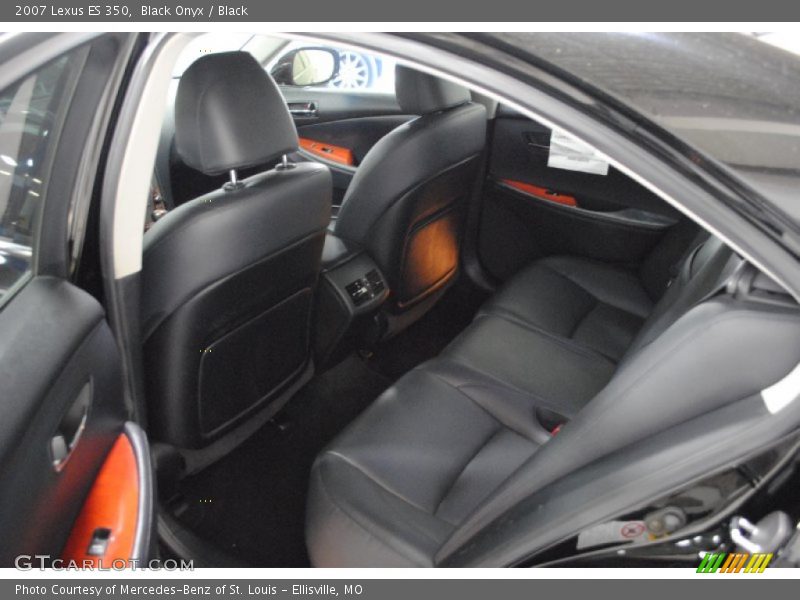 Black Onyx / Black 2007 Lexus ES 350