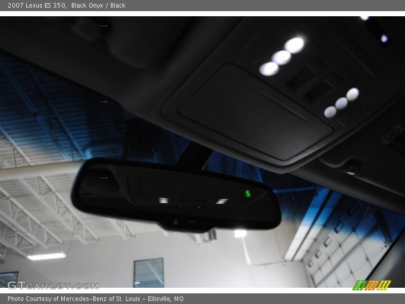 Black Onyx / Black 2007 Lexus ES 350