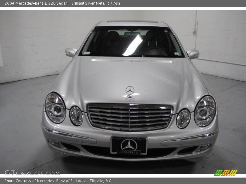 Brilliant Silver Metallic / Ash 2004 Mercedes-Benz E 320 Sedan