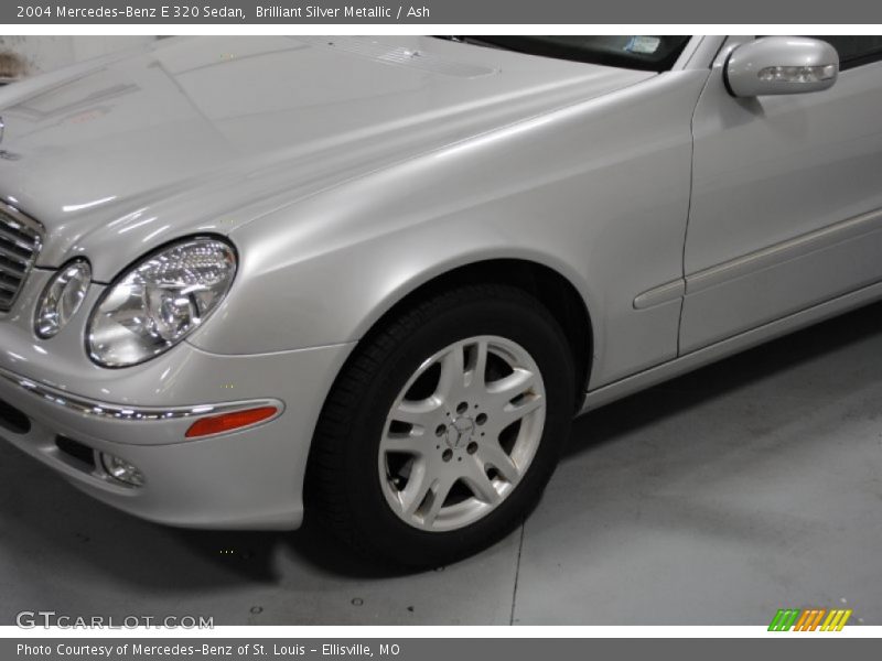 Brilliant Silver Metallic / Ash 2004 Mercedes-Benz E 320 Sedan