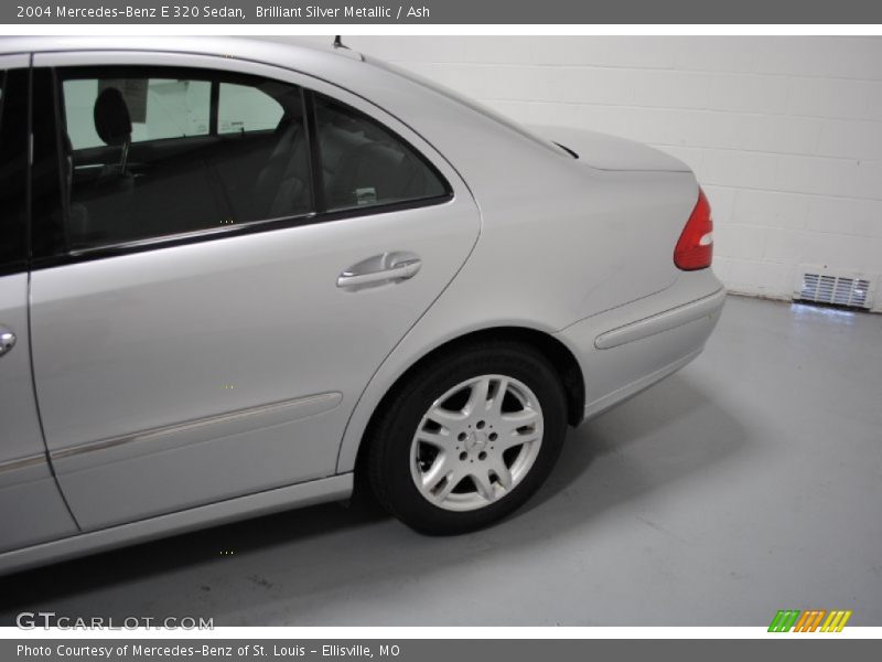 Brilliant Silver Metallic / Ash 2004 Mercedes-Benz E 320 Sedan