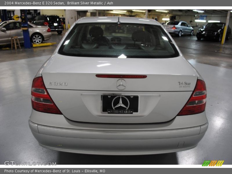 Brilliant Silver Metallic / Ash 2004 Mercedes-Benz E 320 Sedan