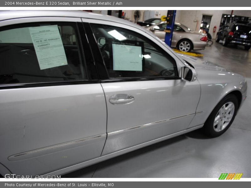 Brilliant Silver Metallic / Ash 2004 Mercedes-Benz E 320 Sedan