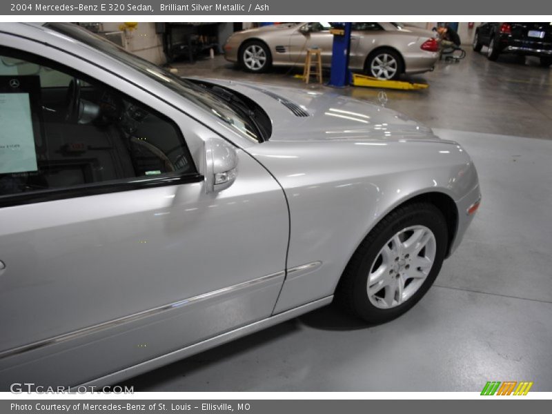 Brilliant Silver Metallic / Ash 2004 Mercedes-Benz E 320 Sedan