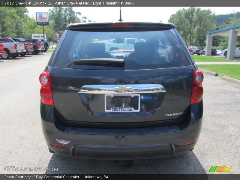 Ashen Gray Metallic / Light Titanium/Jet Black 2012 Chevrolet Equinox LS