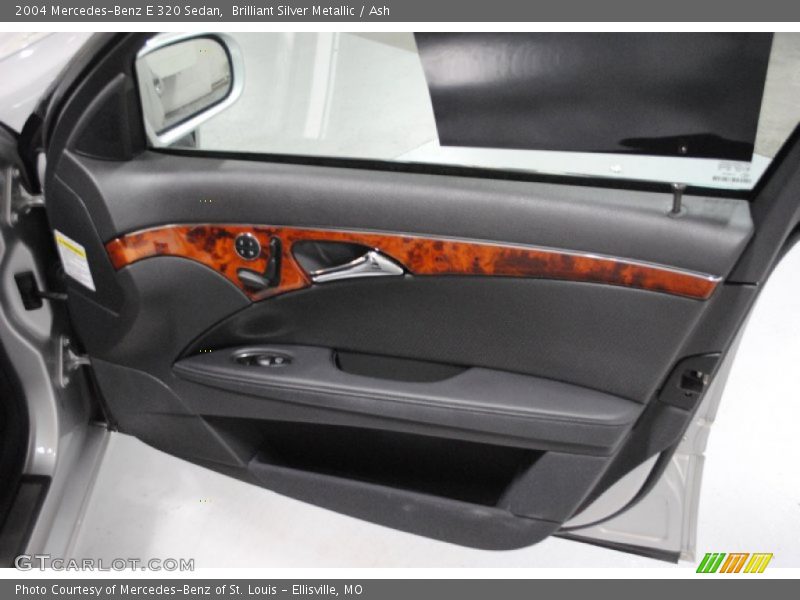 Brilliant Silver Metallic / Ash 2004 Mercedes-Benz E 320 Sedan