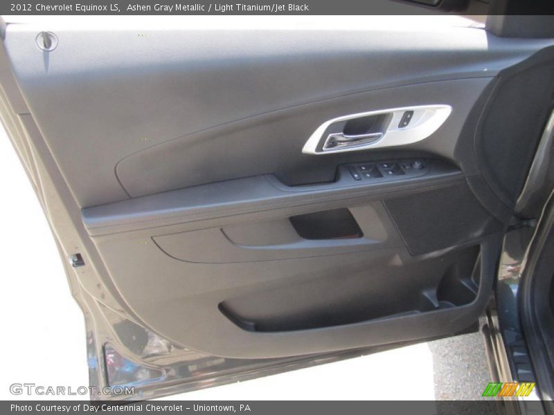 Ashen Gray Metallic / Light Titanium/Jet Black 2012 Chevrolet Equinox LS
