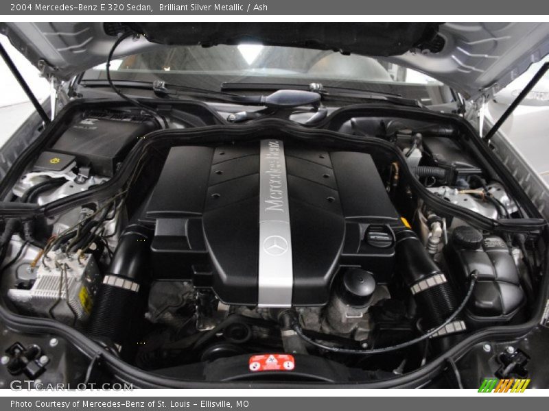 Brilliant Silver Metallic / Ash 2004 Mercedes-Benz E 320 Sedan