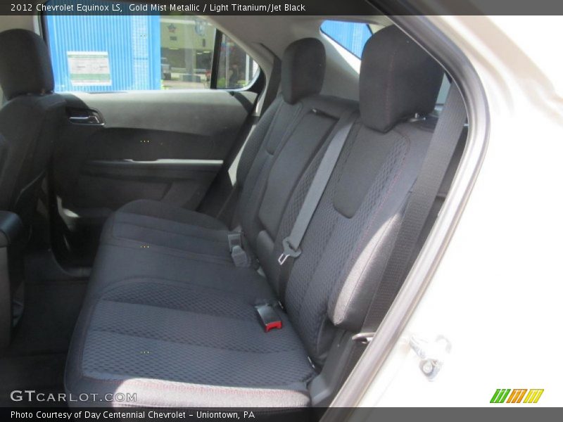 Gold Mist Metallic / Light Titanium/Jet Black 2012 Chevrolet Equinox LS