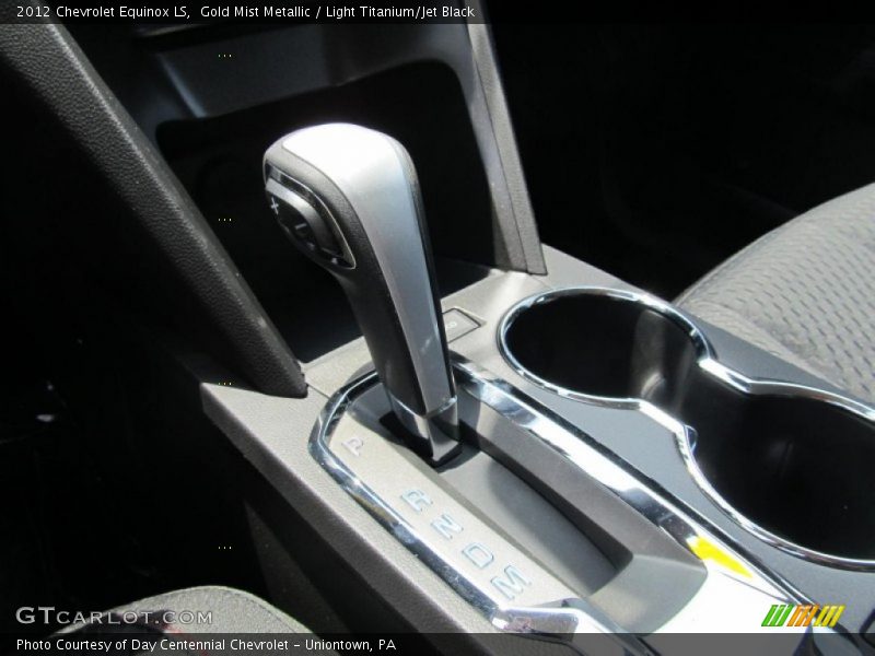 Gold Mist Metallic / Light Titanium/Jet Black 2012 Chevrolet Equinox LS
