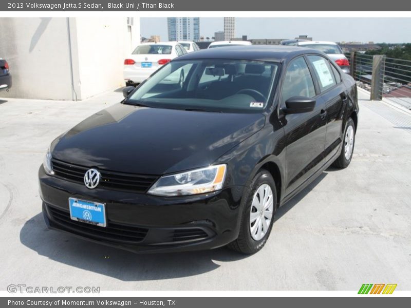 Black Uni / Titan Black 2013 Volkswagen Jetta S Sedan
