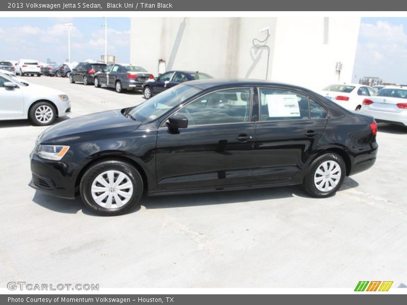 Black Uni / Titan Black 2013 Volkswagen Jetta S Sedan