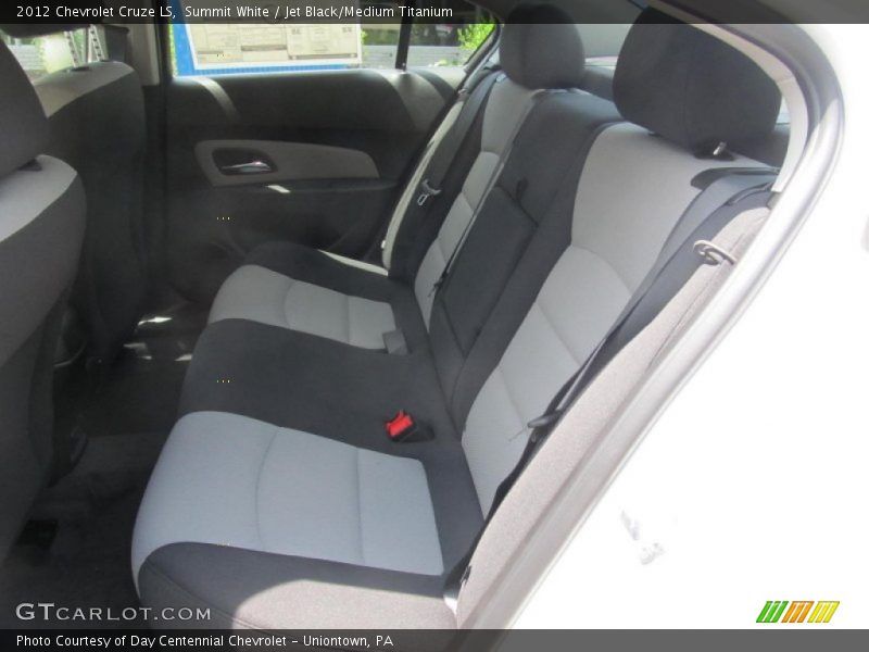 Summit White / Jet Black/Medium Titanium 2012 Chevrolet Cruze LS
