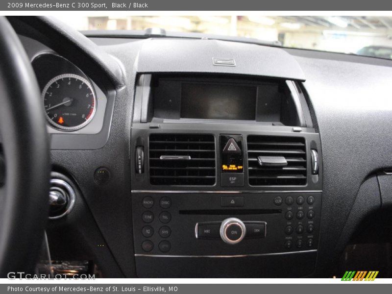 Black / Black 2009 Mercedes-Benz C 300 Sport