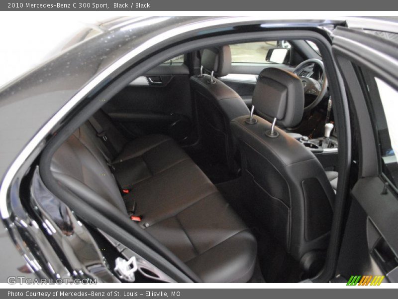 Black / Black 2010 Mercedes-Benz C 300 Sport