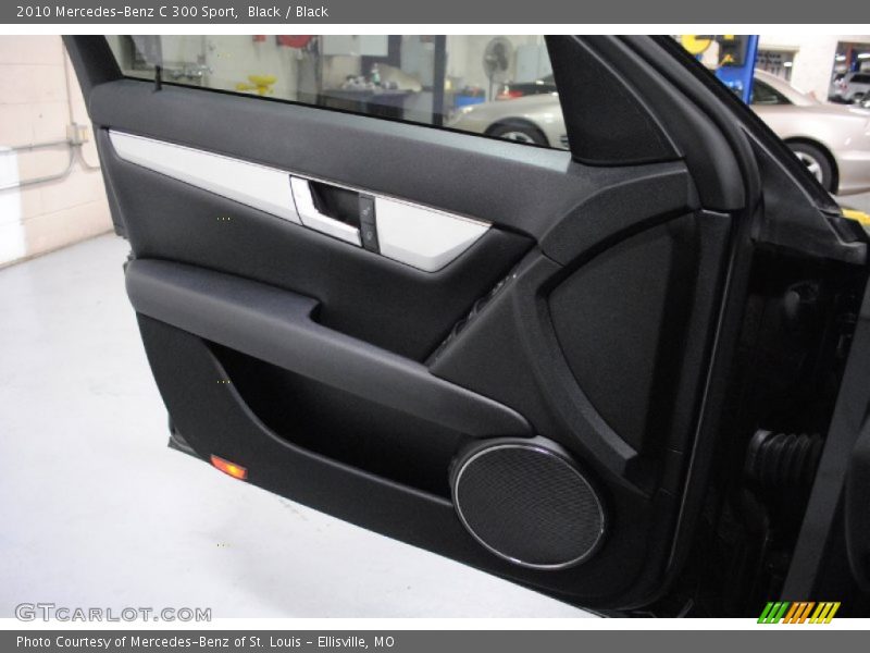 Black / Black 2010 Mercedes-Benz C 300 Sport