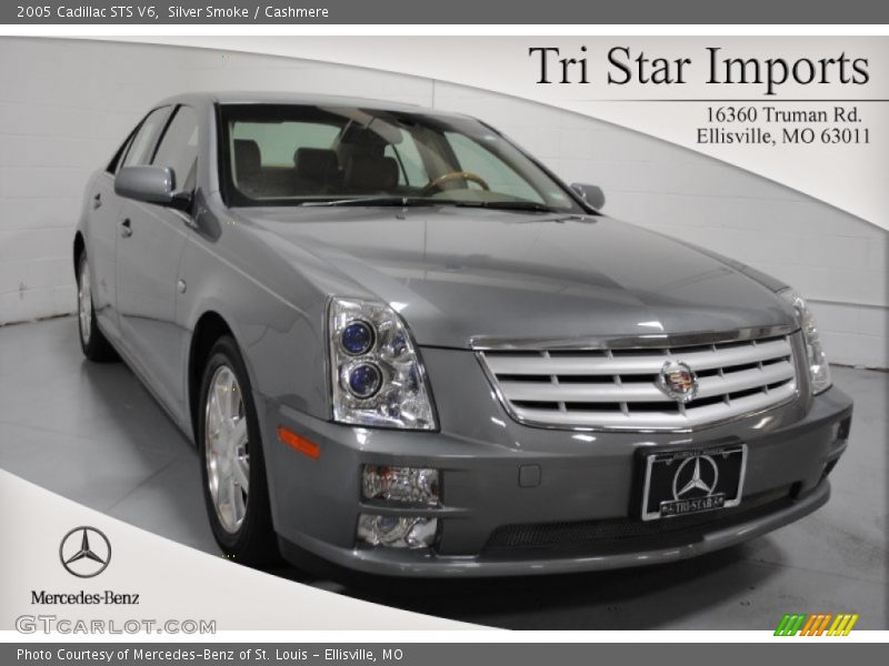 Silver Smoke / Cashmere 2005 Cadillac STS V6