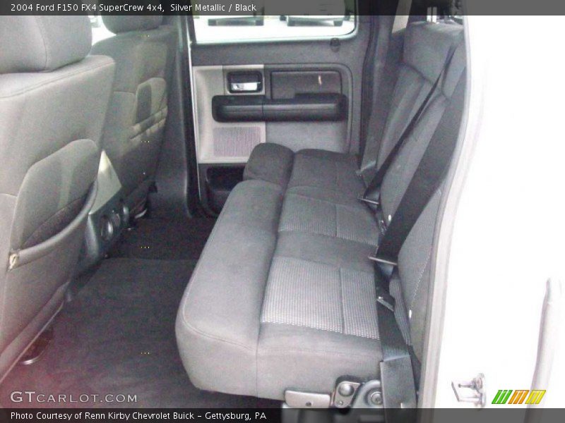 Silver Metallic / Black 2004 Ford F150 FX4 SuperCrew 4x4
