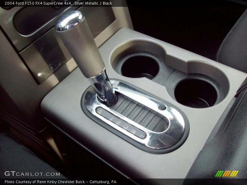 Silver Metallic / Black 2004 Ford F150 FX4 SuperCrew 4x4