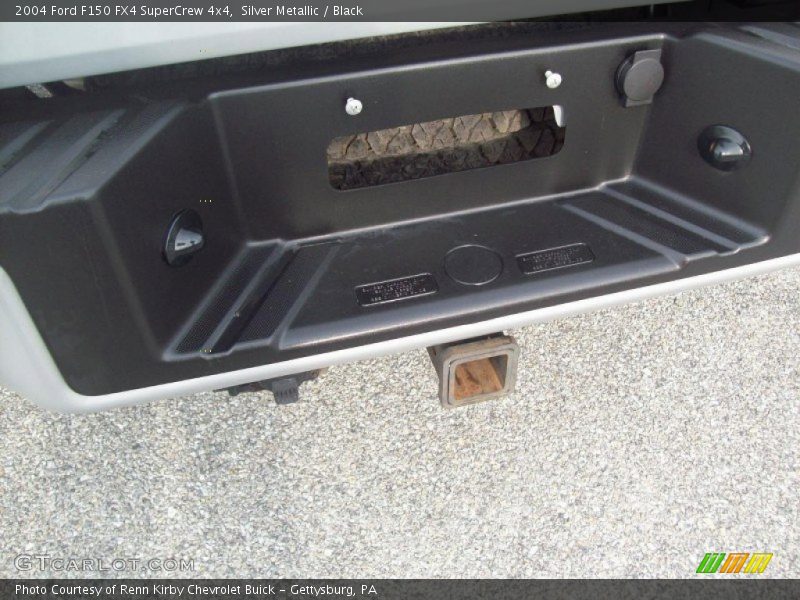 Silver Metallic / Black 2004 Ford F150 FX4 SuperCrew 4x4