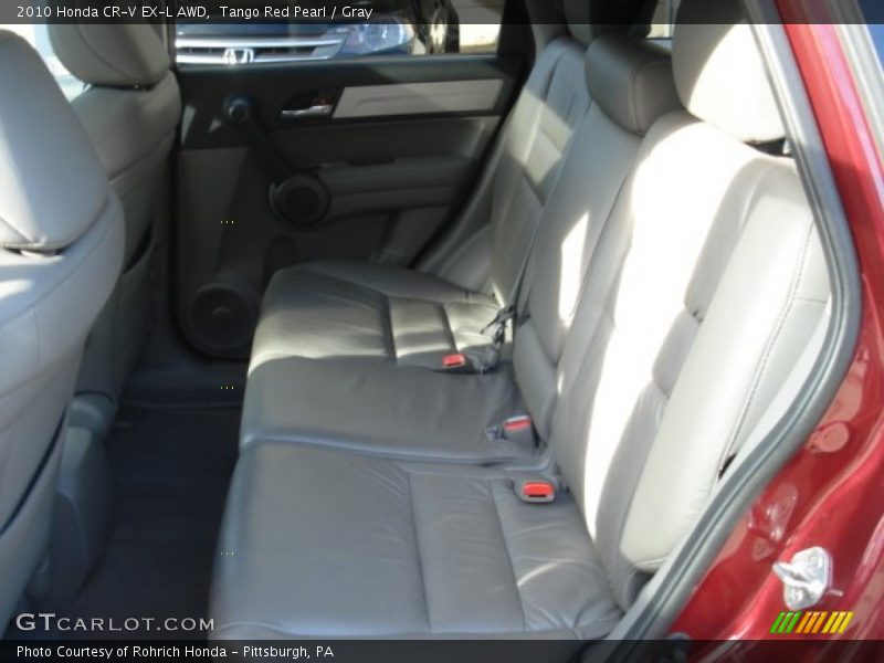 Tango Red Pearl / Gray 2010 Honda CR-V EX-L AWD