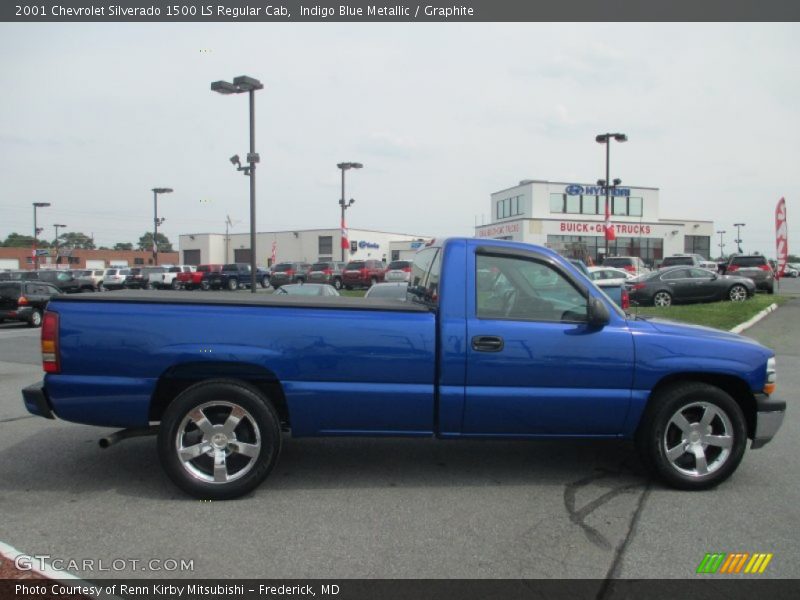  2001 Silverado 1500 LS Regular Cab Indigo Blue Metallic