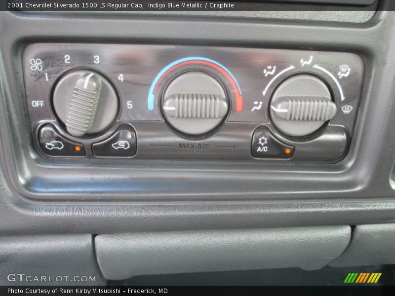 Controls of 2001 Silverado 1500 LS Regular Cab