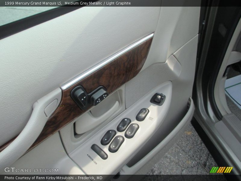 Medium Grey Metallic / Light Graphite 1999 Mercury Grand Marquis LS