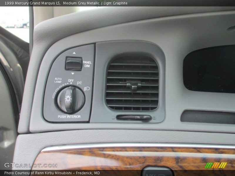 Medium Grey Metallic / Light Graphite 1999 Mercury Grand Marquis LS