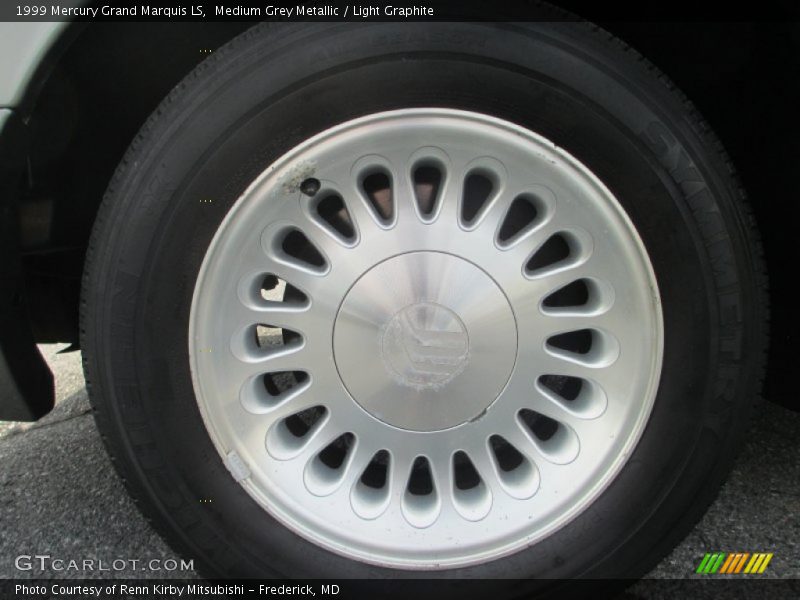 Medium Grey Metallic / Light Graphite 1999 Mercury Grand Marquis LS