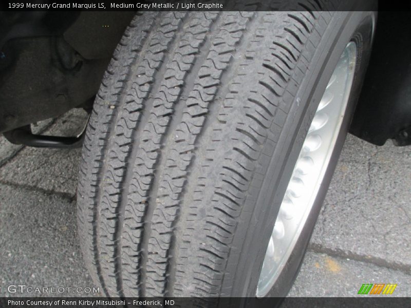 Medium Grey Metallic / Light Graphite 1999 Mercury Grand Marquis LS