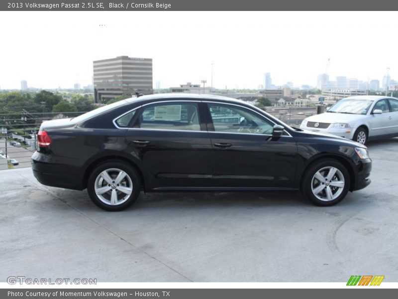 Black / Cornsilk Beige 2013 Volkswagen Passat 2.5L SE